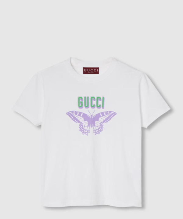 구찌 로고 프린트 반팔