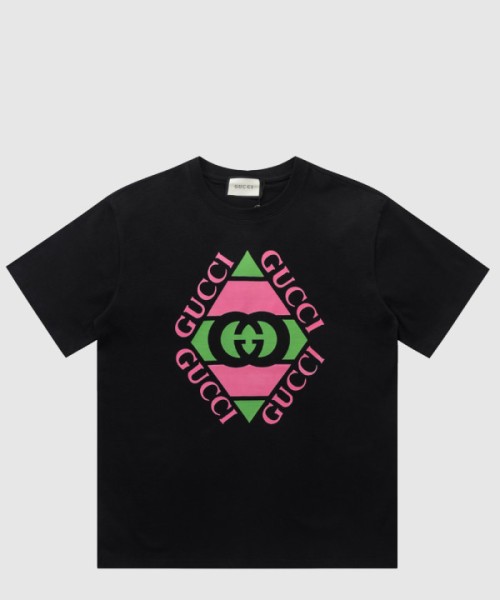 구찌 로고 프린트 반팔