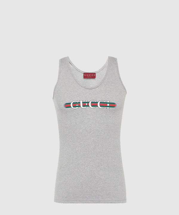 구찌 로고 프린트 반팔