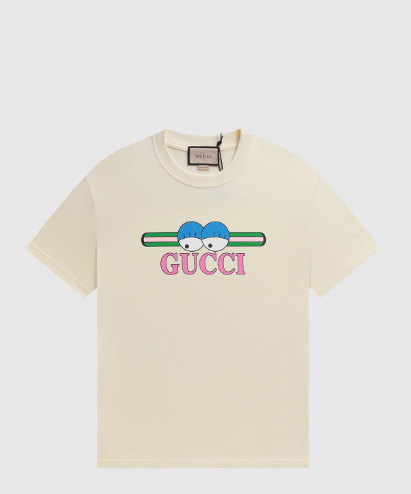 구찌 로고 프린트 반팔