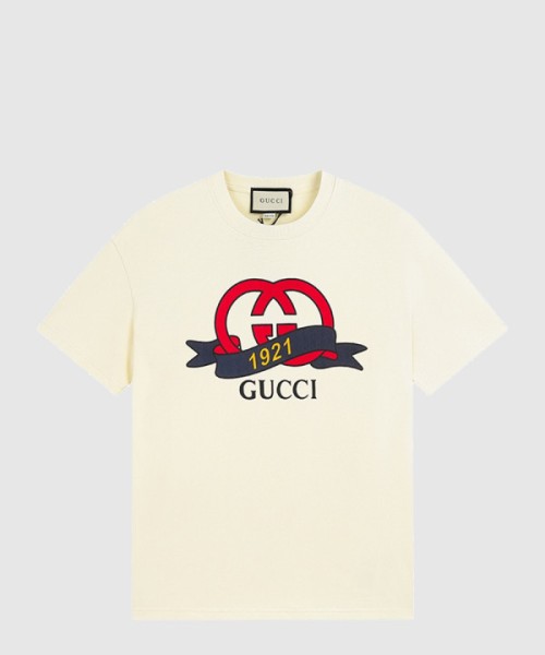 구찌 로고 프린트 반팔