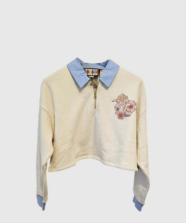 구찌 로고 프린트 긴팔