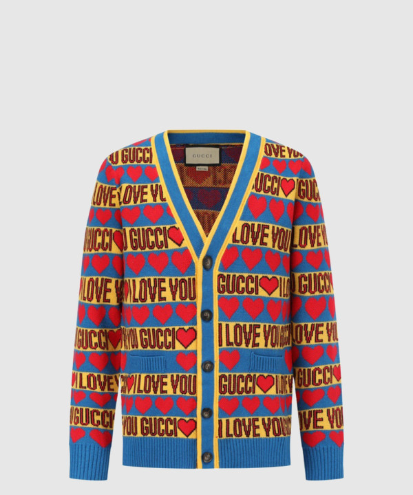 구찌 니트 카디건 코트