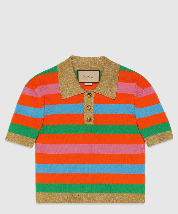 구찌 니트 크롭