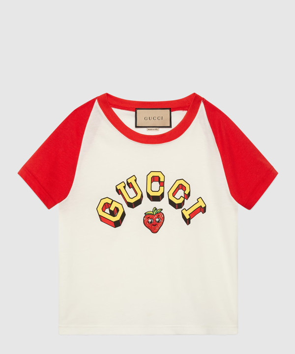 구찌 로고 프린트 반팔