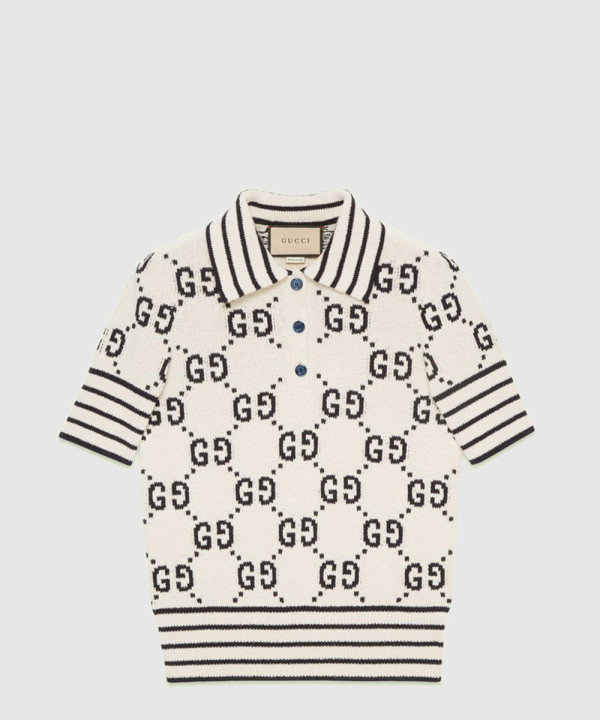 구찌 니트 크롭