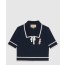 구찌 면 폴로 셔츠