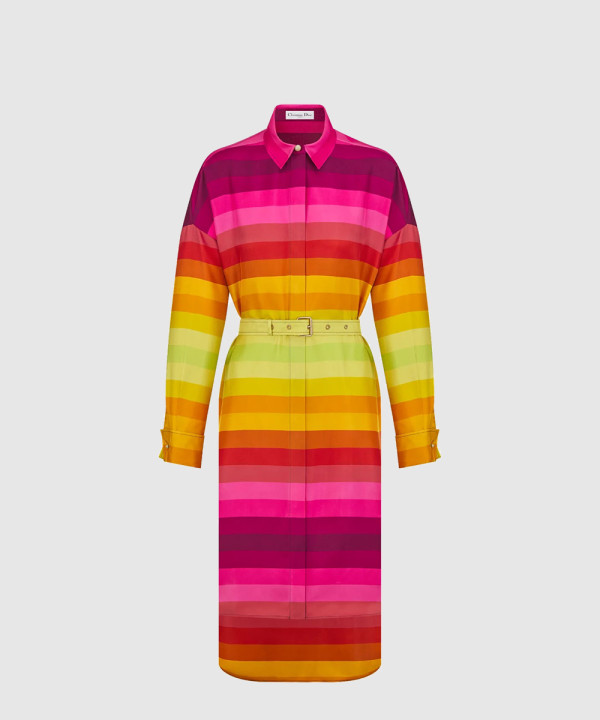 디올 벨트 셔츠 드레스