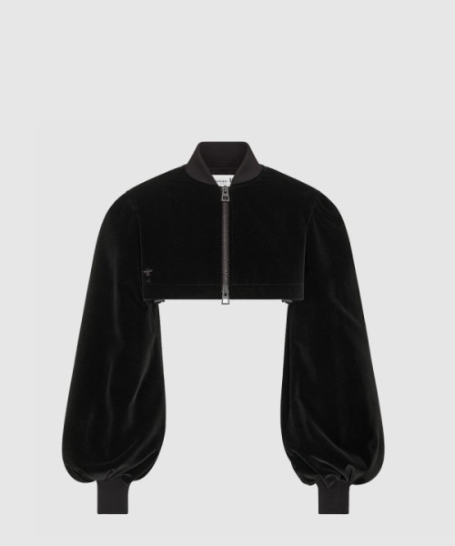 디올 크롭 봄버 재킷