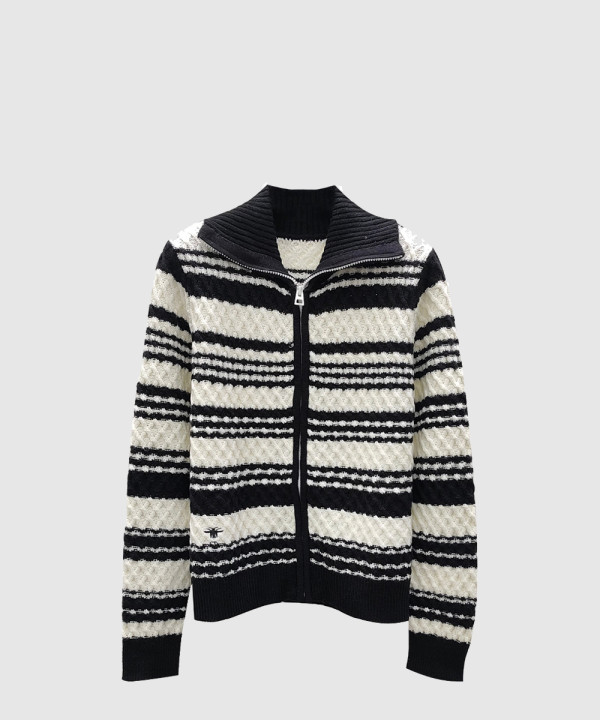 디올 플라워 코튼 톱