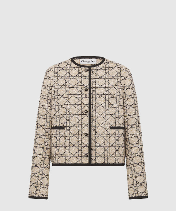 디올 까나쥬 크롭 재킷