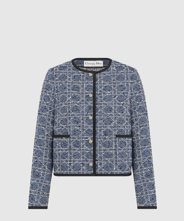 디올 까나쥬 크롭 재킷