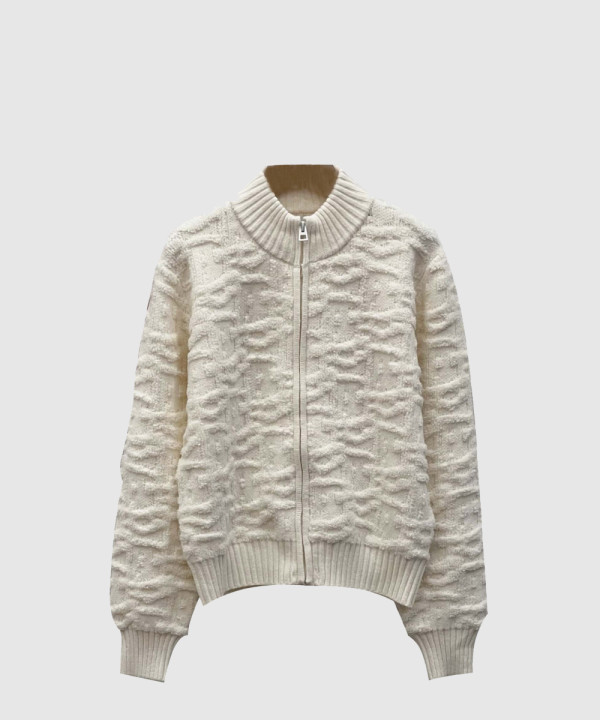 디올 로고 쇼트 코트