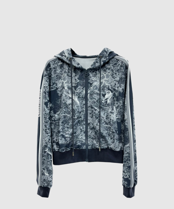 디올 로고 쇼트 코트