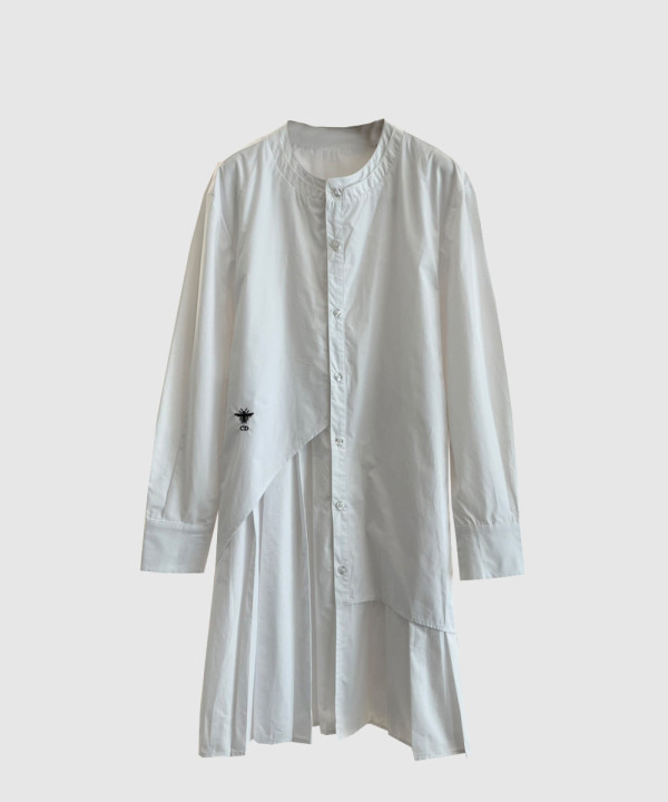 디올 로고 셔츠 원피스