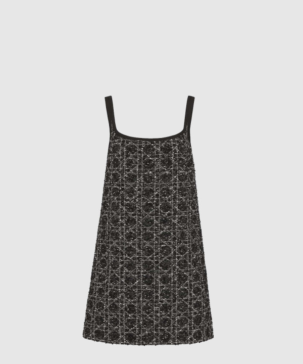 디올 플라워 프린트 원피스