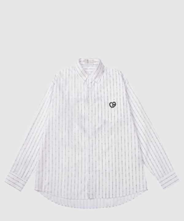 디올 로고 셔츠