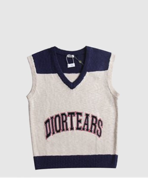 디올 니트 크롭