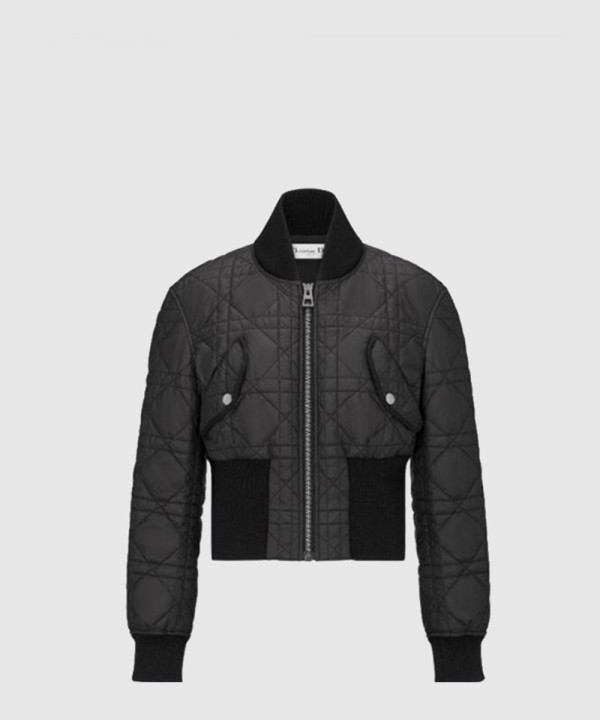 디올 로고 쇼트 패딩