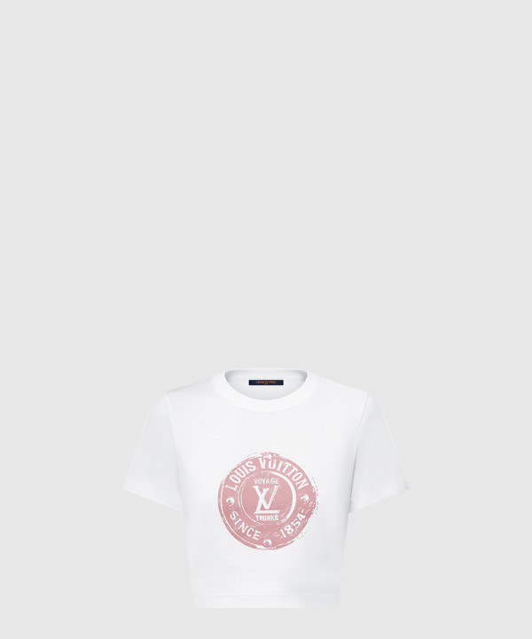 루이비통 스탬프 크롭 톱