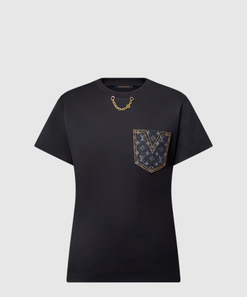 루이비통 모노그램 포켓 티셔츠
