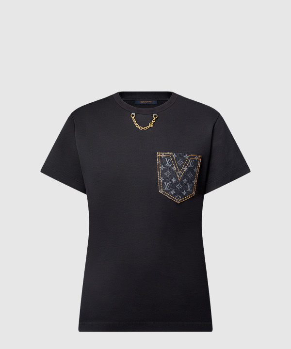 루이비통 모노그램 포켓 티셔츠