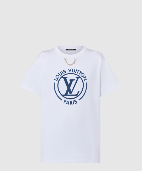 루이비통 플록드 티셔츠