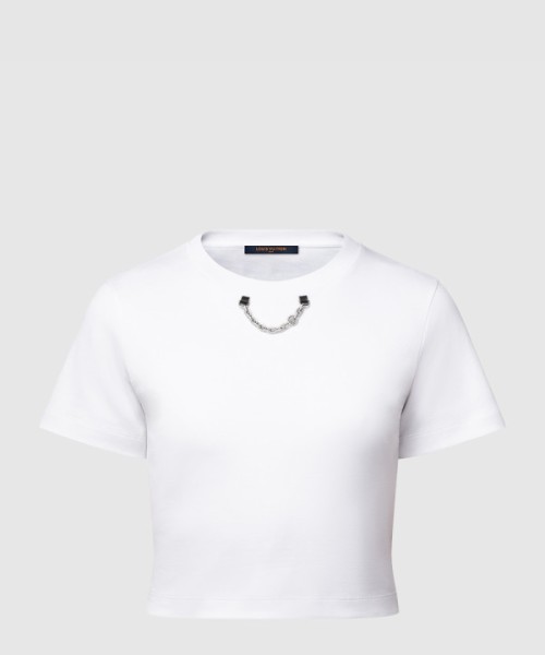 루이비통 스프레이 크롭 톱