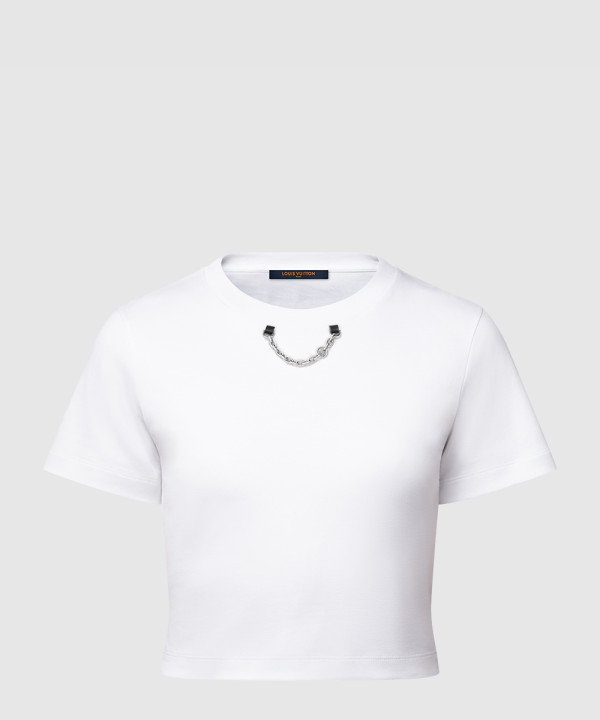 루이비통 스프레이 크롭 톱