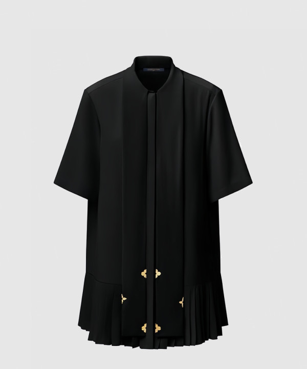 루이비통 라발리에르 플리츠 드레스