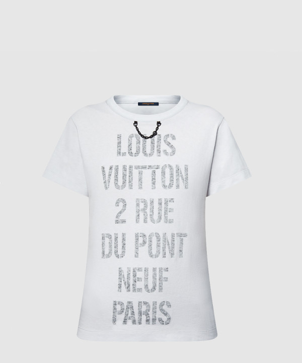 루이비통 스텐실 시그니처 티셔츠