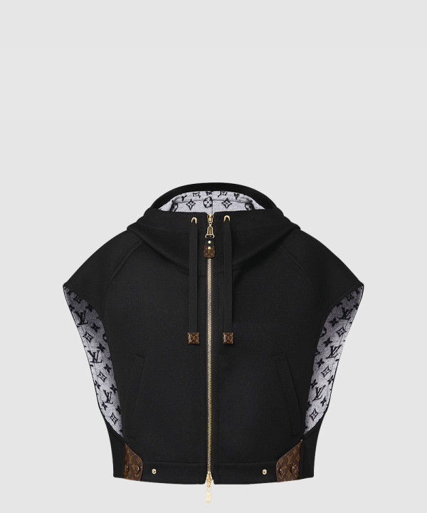 루이비통 더블 페이스 오픈 암 재킷