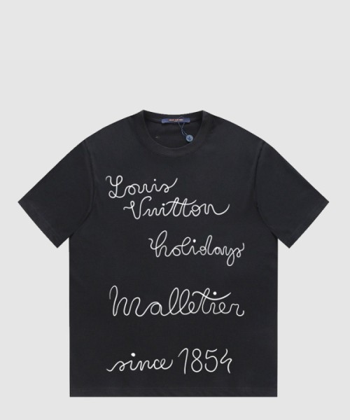 루이비통 엠브로이더드 클럽 티셔츠