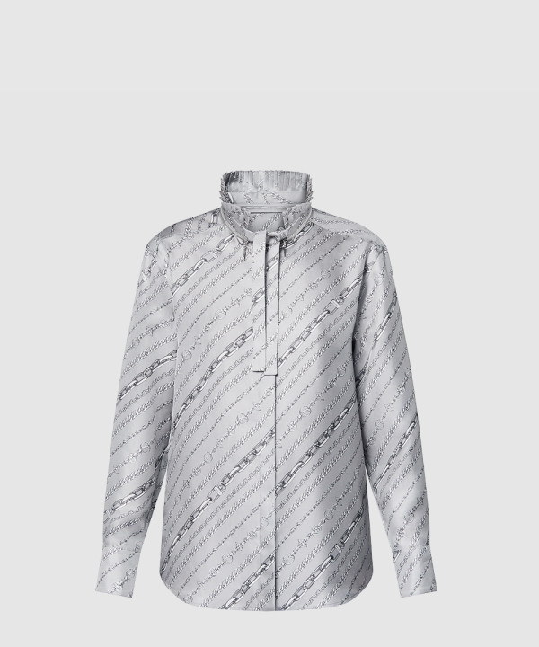 루이비통 실크 셔츠