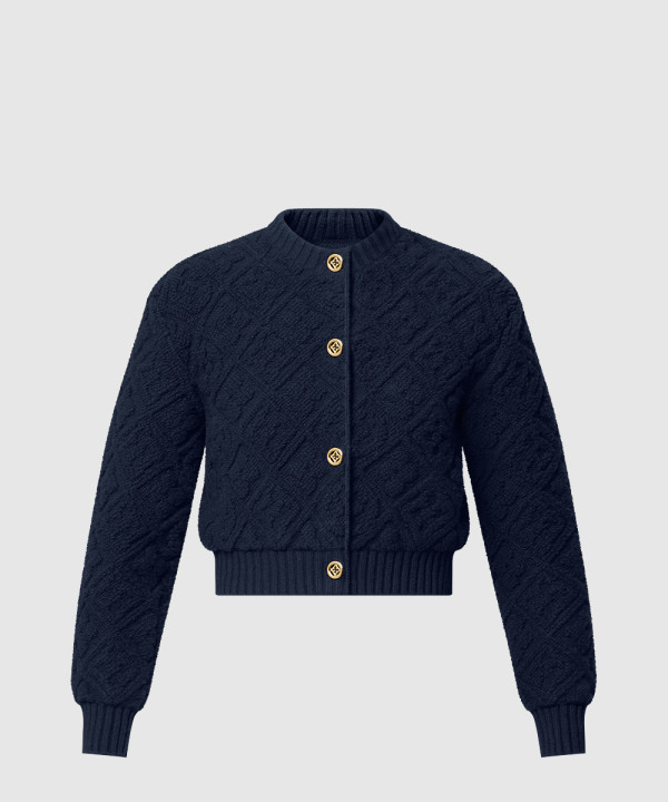 루이비통 울 가디건