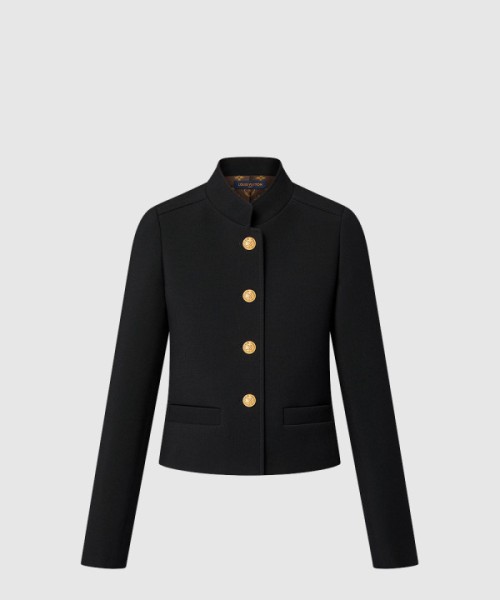 루이비통 버튼 오피서 재킷