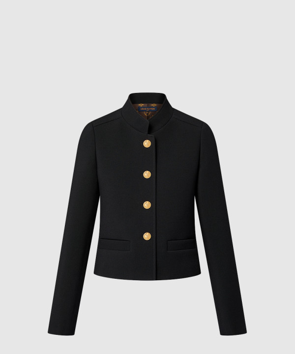 루이비통 버튼 오피서 재킷