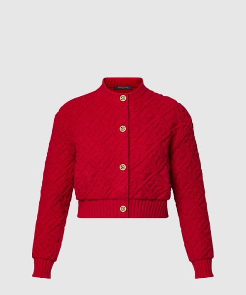 루이비통 울 가디건