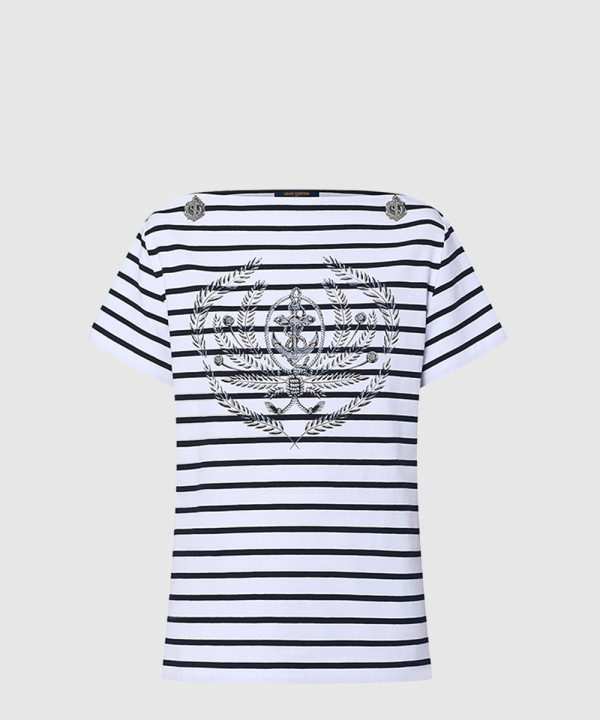 루이비통 프린트 니트 톱