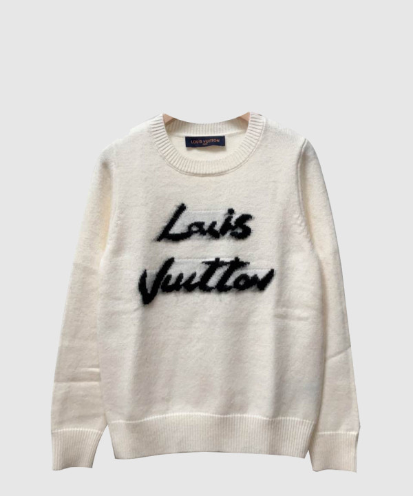 루이비통 프린트 니트 톱