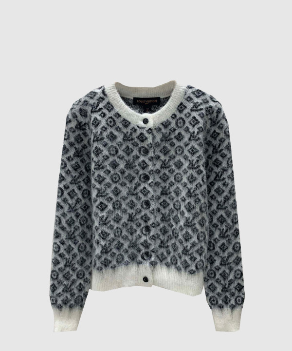 루이비통 로고 니트 상의