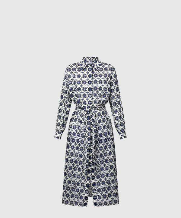 루이비통 플라워 프린트 원피스