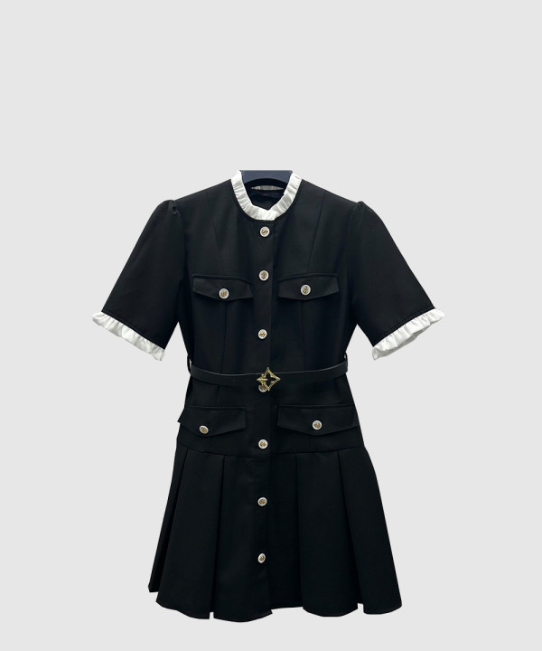 루이비통 플라워 프린트 원피스