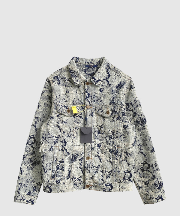 루이비통 로고 쇼트 코트