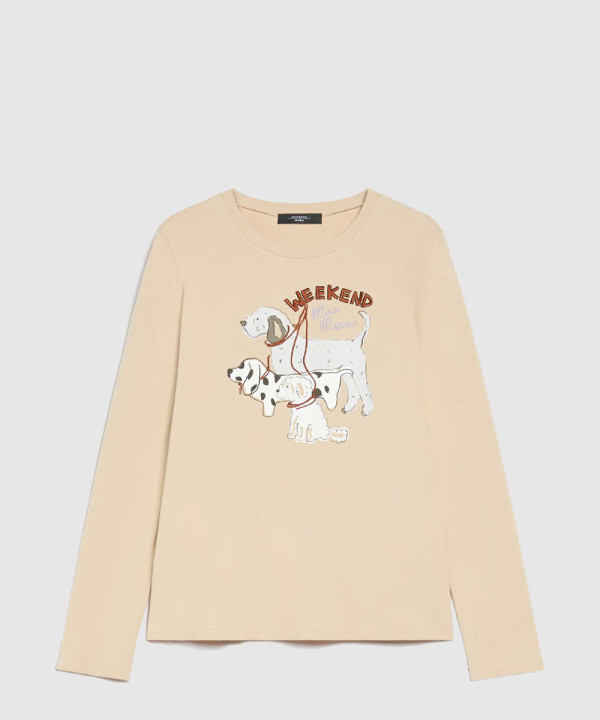 막스마라 오파코 코튼 티셔츠