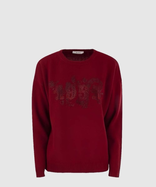 막스마라 크루넥 스웨터