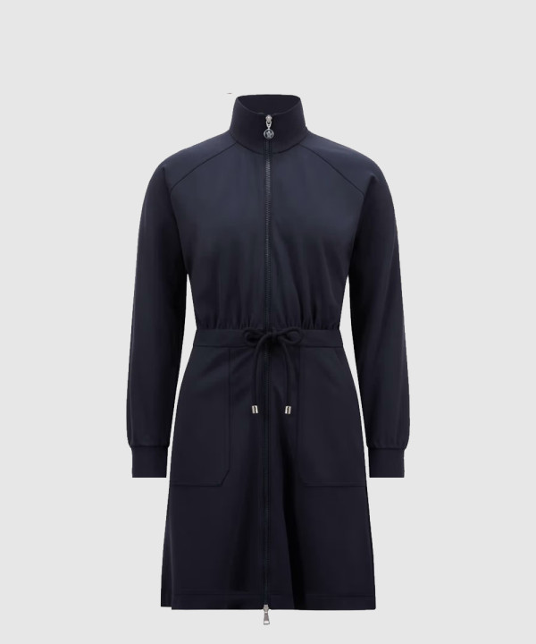 몽클레어 집업 미니 드레스