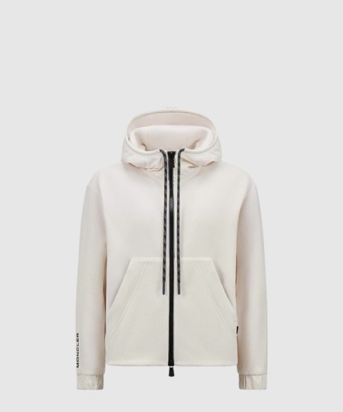 몽클레어 플리스 집업 후드