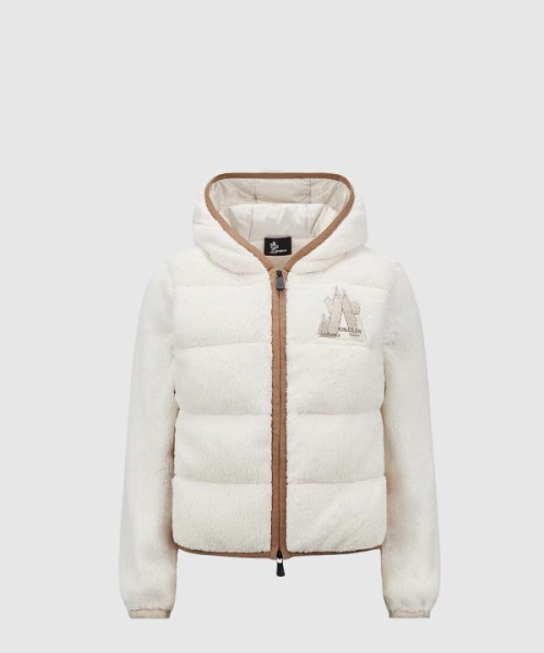 몽클레어 패더드 집업 후디