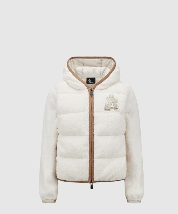 몽클레어 패더드 집업 후디